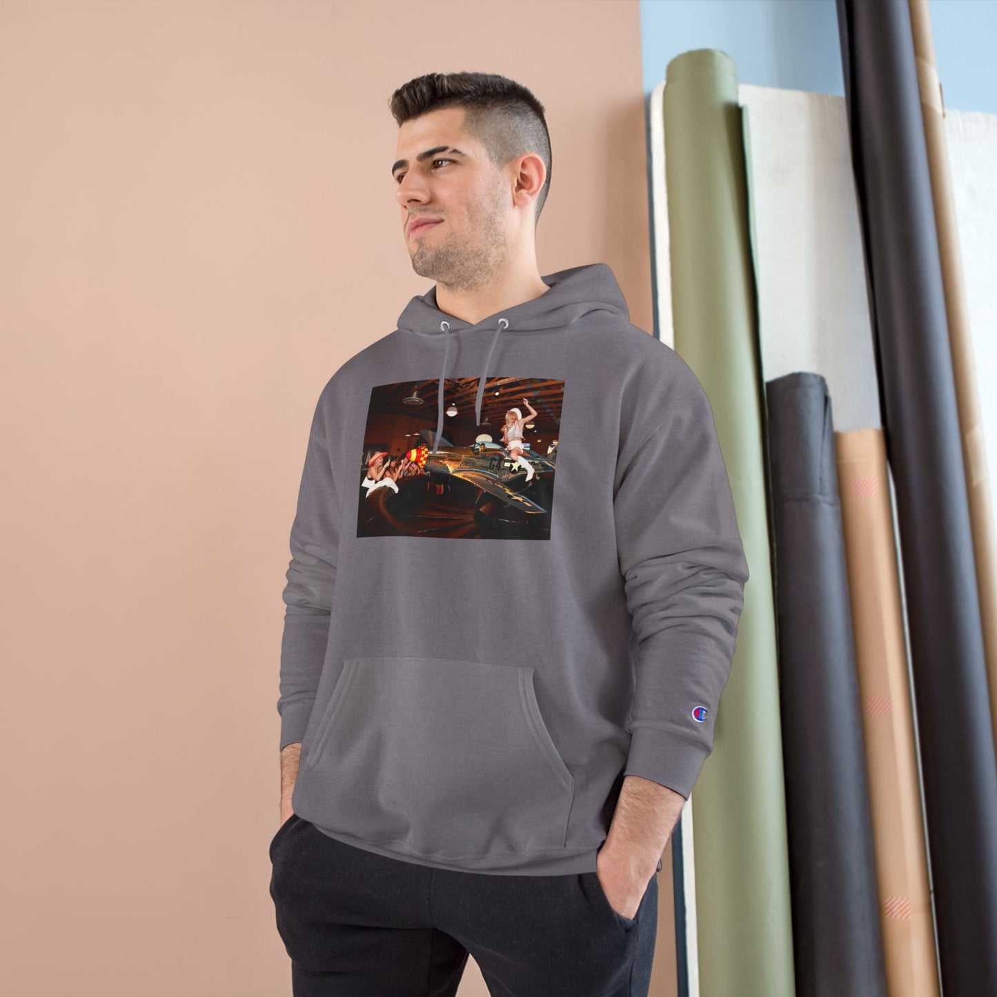 Mustang Jockey Champion Hoodie